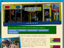 Tablet Screenshot of jamericarestaurant.com